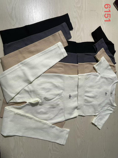Set leggins con realce y camiseta